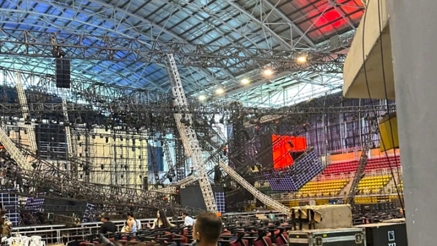 Miss Cosmo 2024 stage collapses in HCM City, contestants stay safe